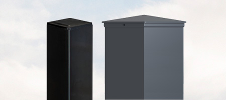 Stolpe för grind och trädgårdsgrind